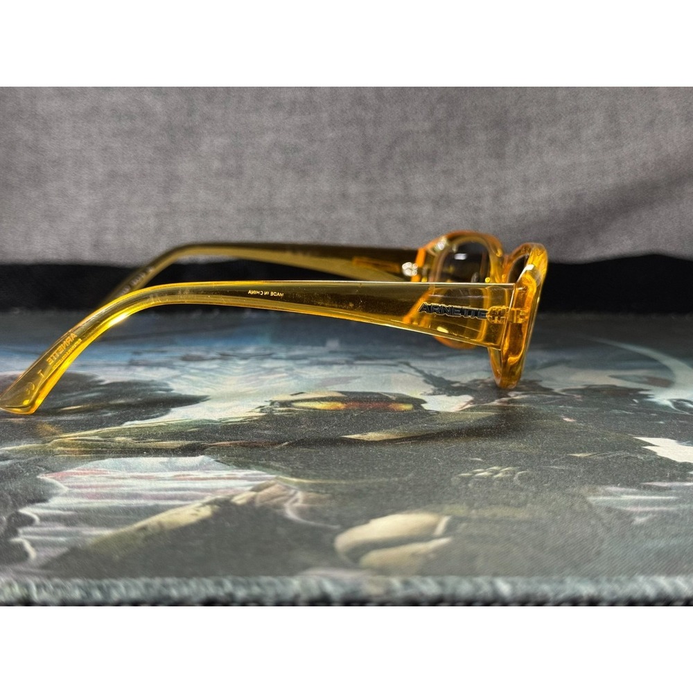 Arnette Lizard 4266-2655/87 Unisex Yellow Full Rim Eyeglasses Frame 54-18-145 - Picture 5 of 16